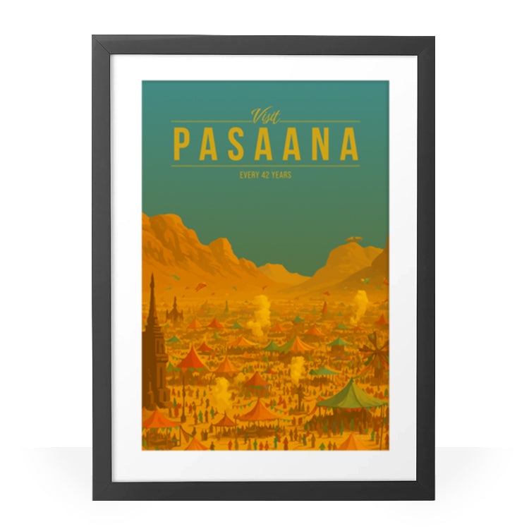 Pasaana Travel Poster