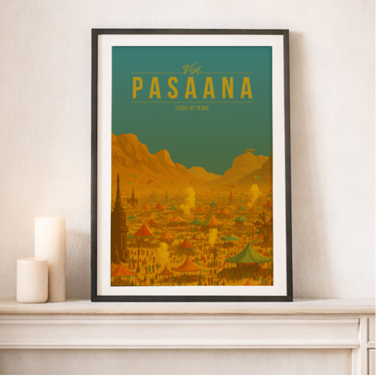 Pasaana Travel Poster