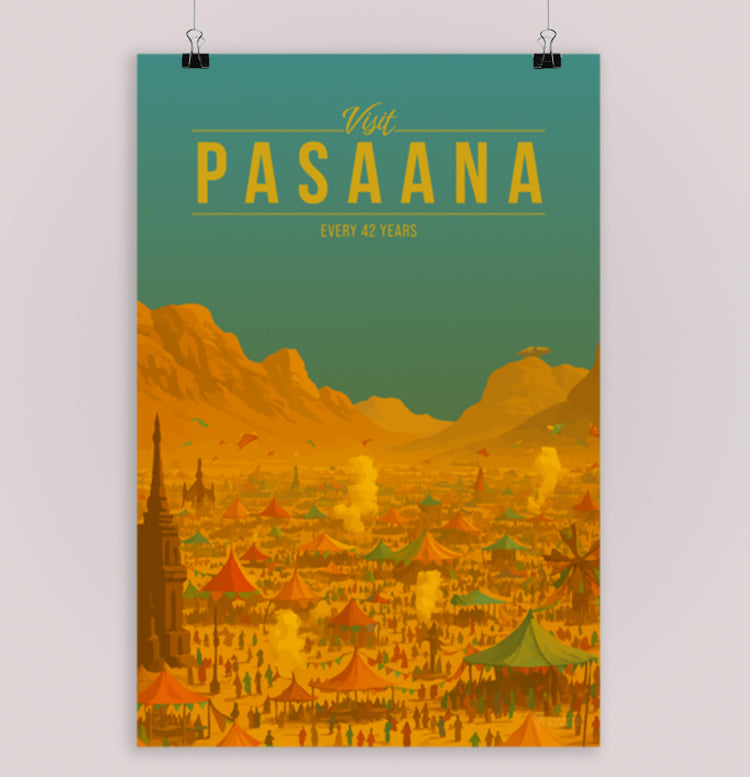 Pasaana Travel Poster