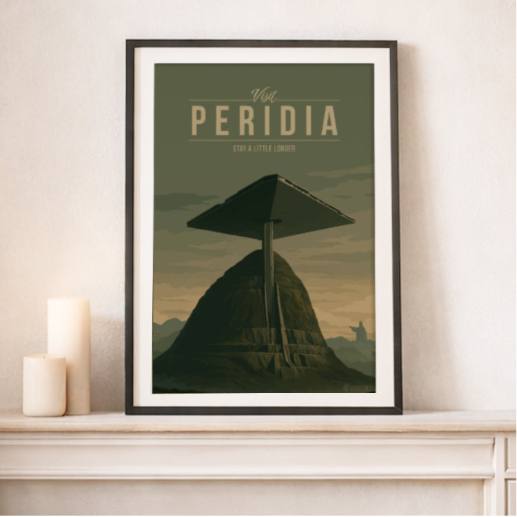 Peridia Travel Poster