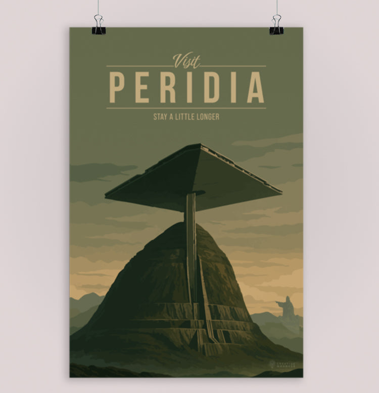 Peridia Travel Poster