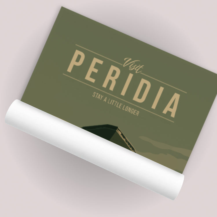 Peridia Travel Poster