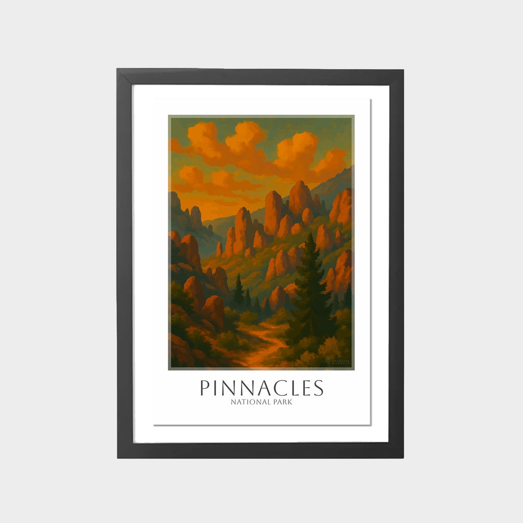 pinnacles-gray-bg-framed
