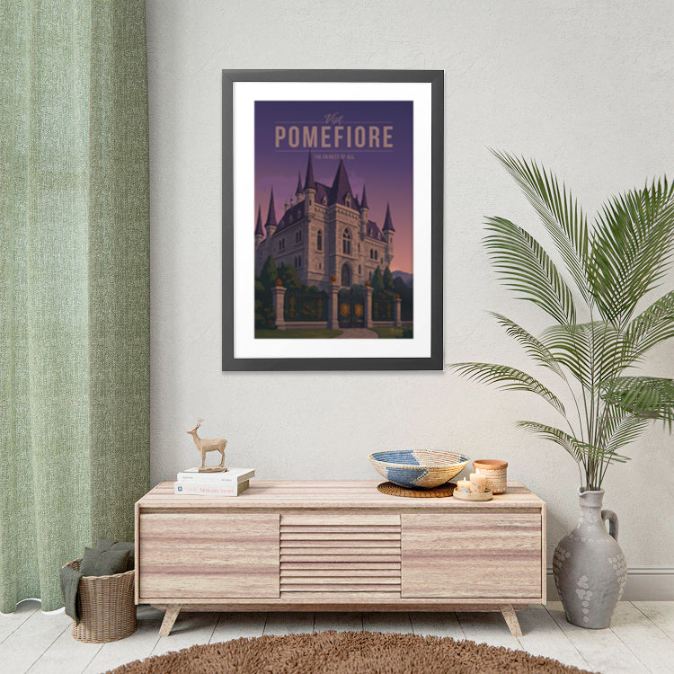 Pomefiore Travel Poster