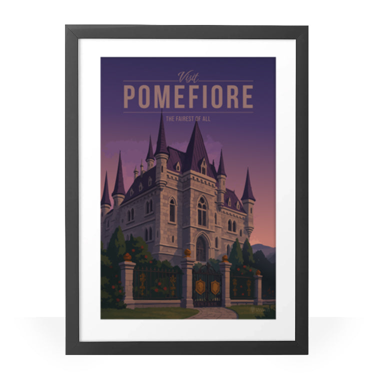 Pomefiore Travel Poster