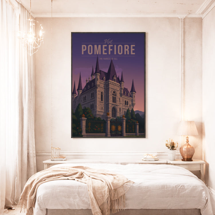 Pomefiore Travel Poster