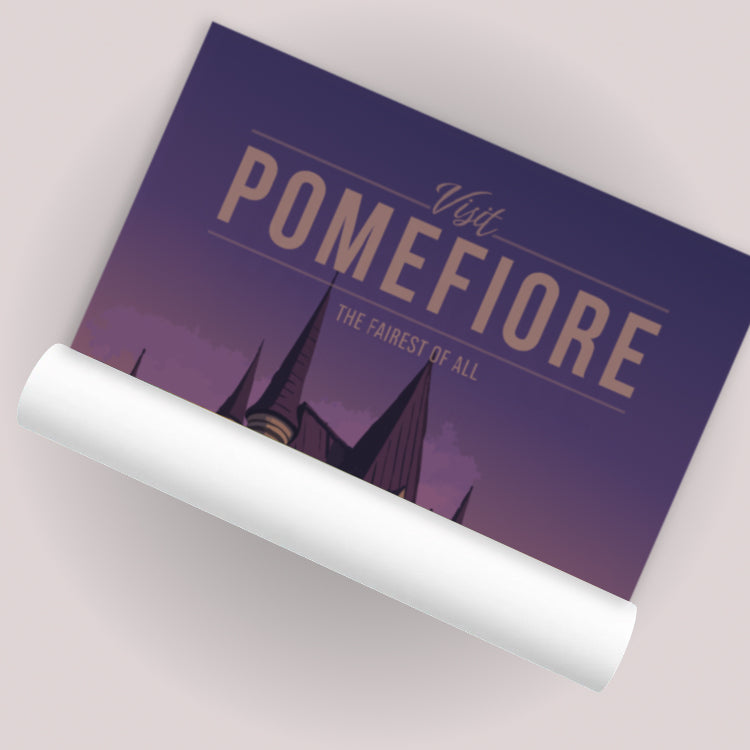 Pomefiore Travel Poster