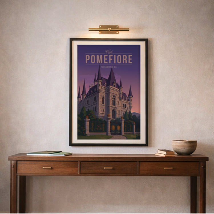 Pomefiore Travel Poster