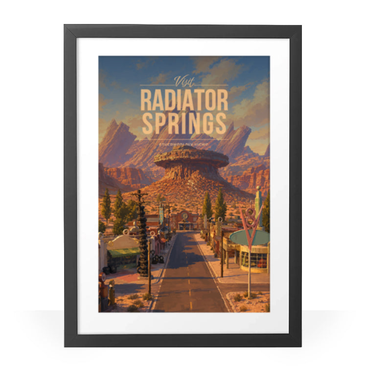 radiator-springs-framed