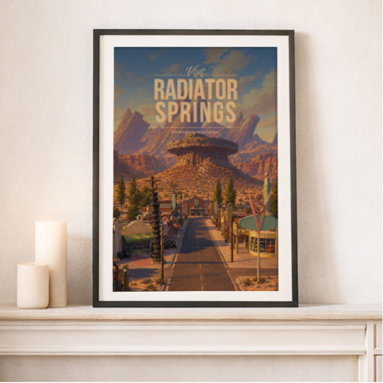 radiator-springs-mantle