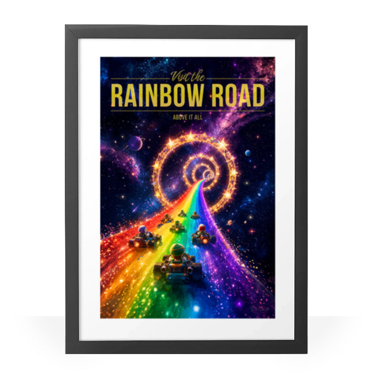 rainbow-road-framed