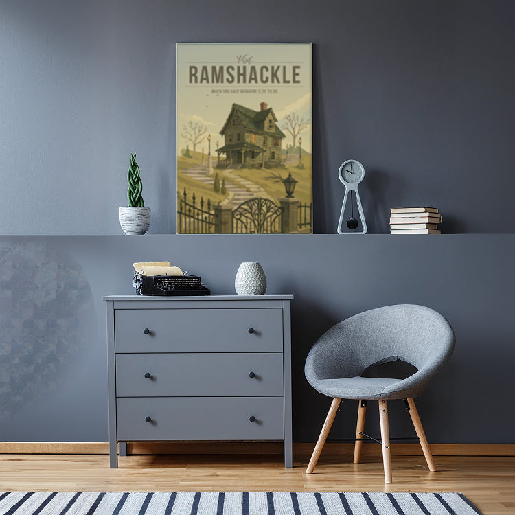 Ramshackle Travel Poster