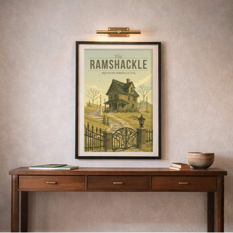 Ramshackle Travel Poster