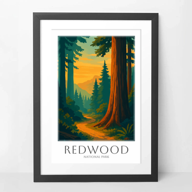 redwood-framed