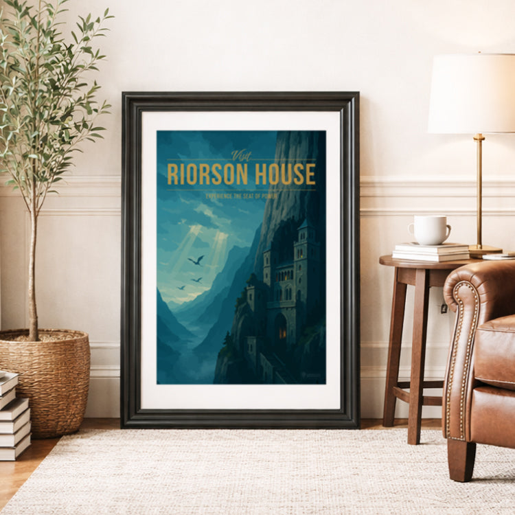 Riorson House Travel Poster