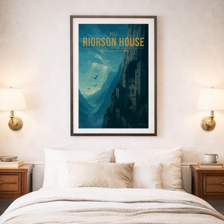 Riorson House Travel Poster