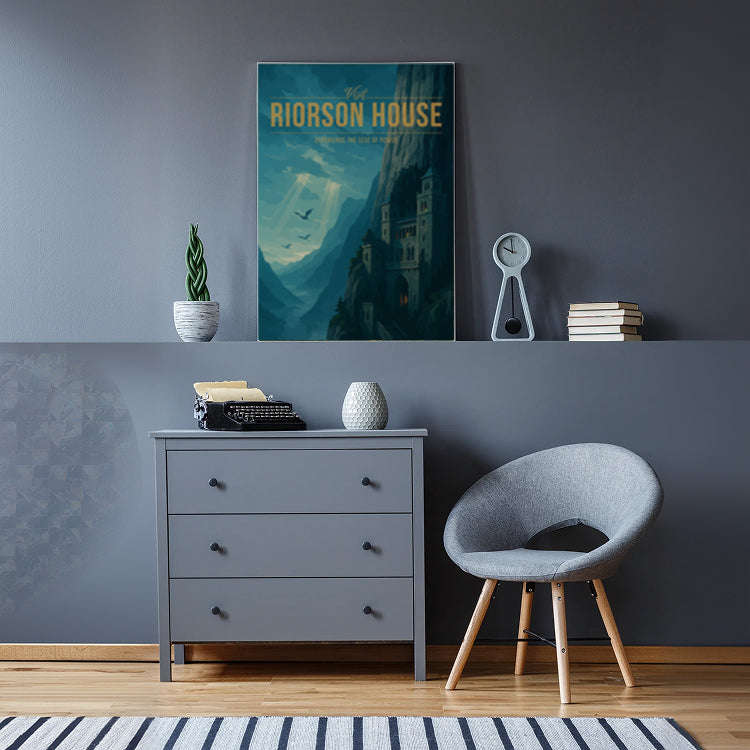 Riorson House Travel Poster