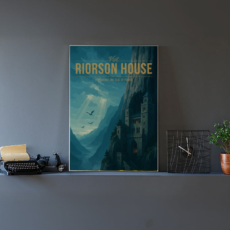 Riorson House Travel Poster