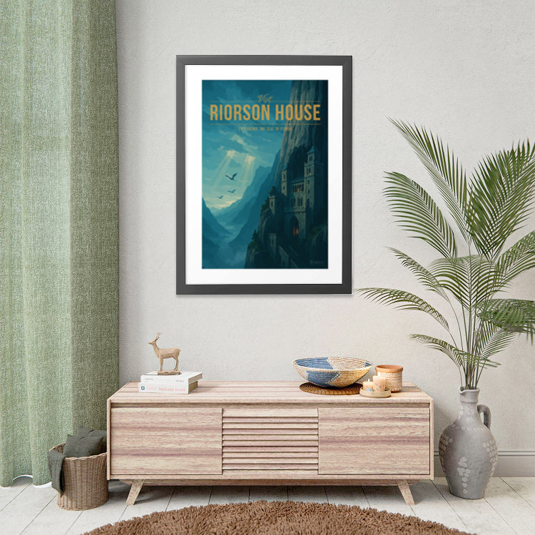Riorson House Travel Poster