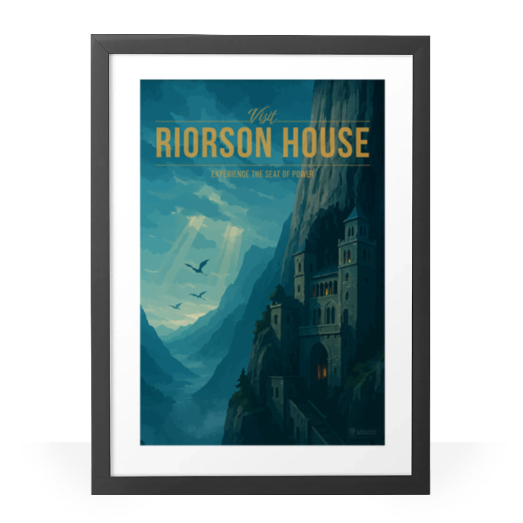 Riorson House Travel Poster