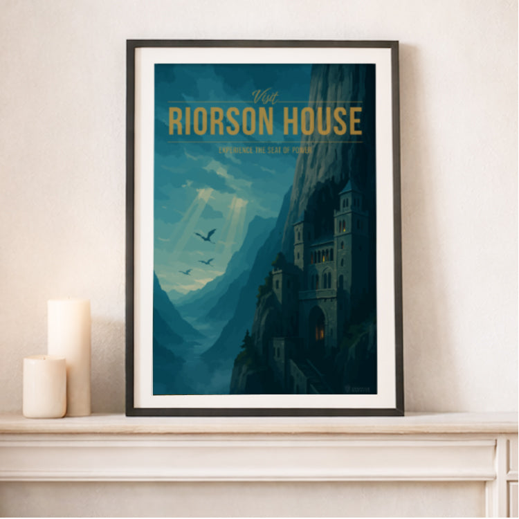 Riorson House Travel Poster