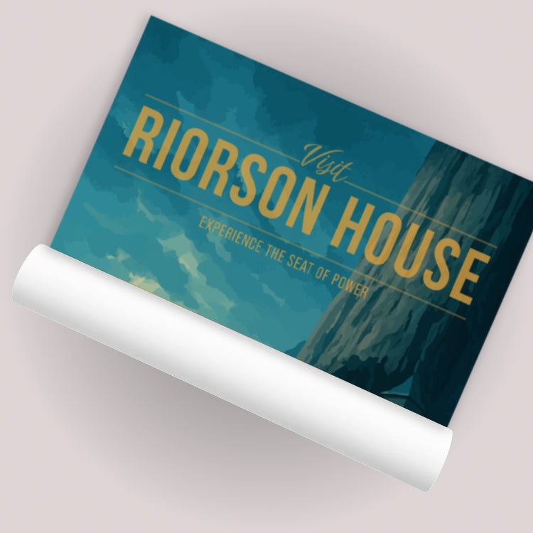 Riorson House Travel Poster