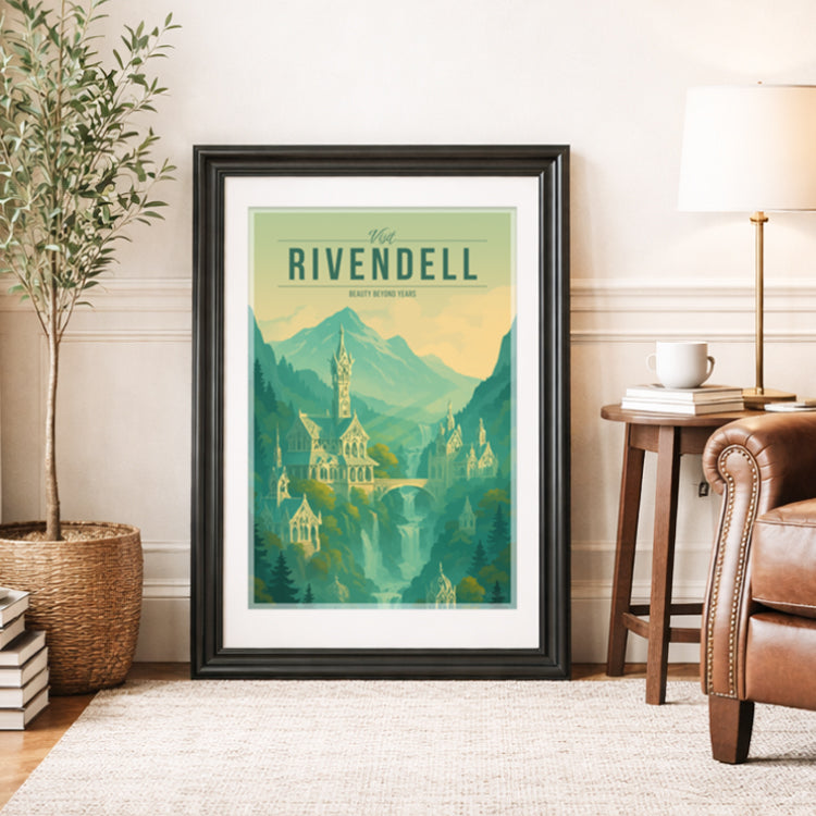 Rivendell Travel Poster