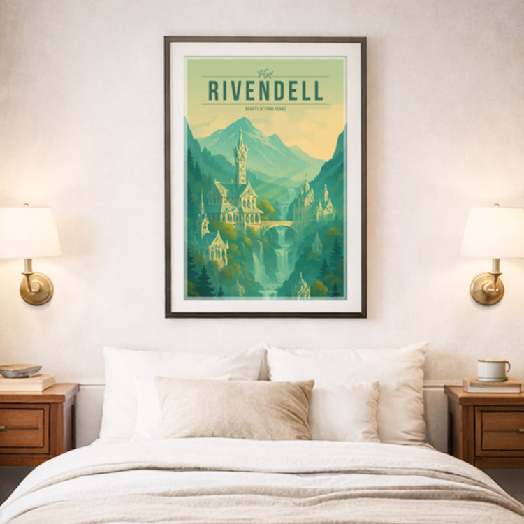 Rivendell Travel Poster