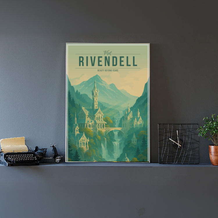 Rivendell Travel Poster