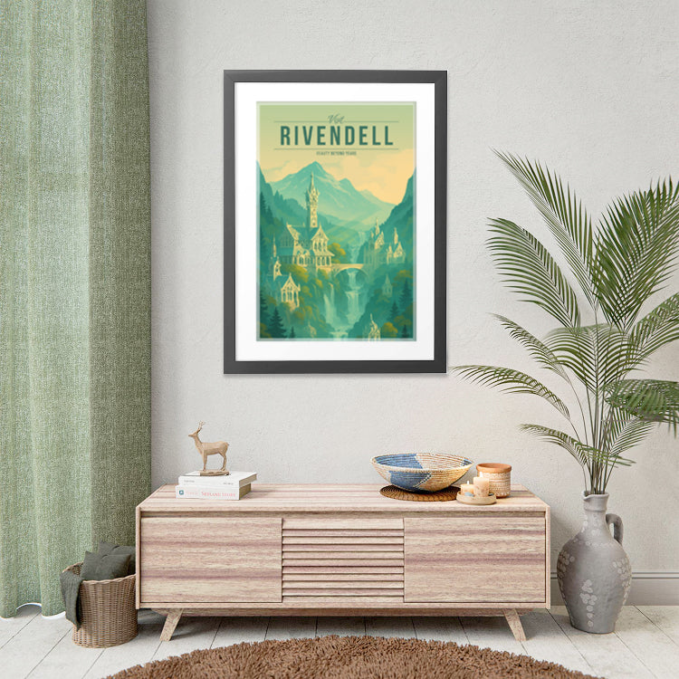 Rivendell Travel Poster