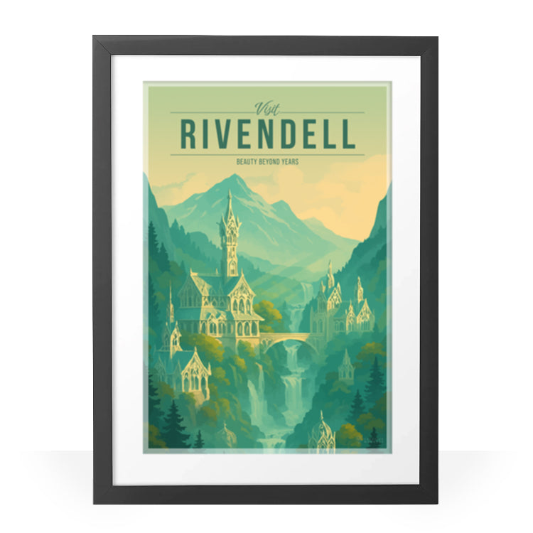 Rivendell Travel Poster