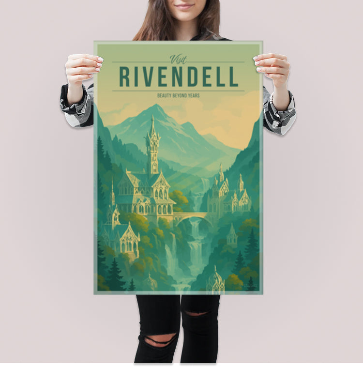 Rivendell Travel Poster