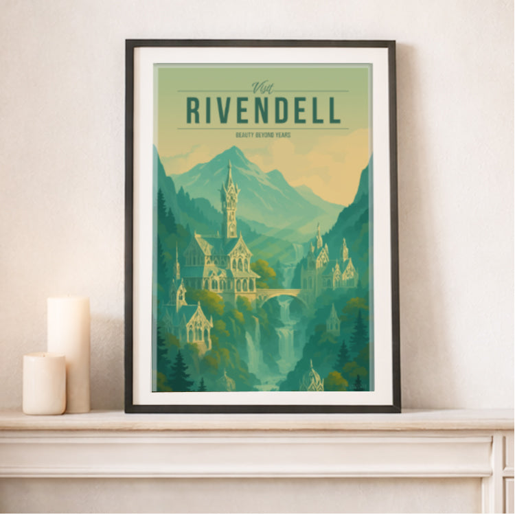 Rivendell Travel Poster