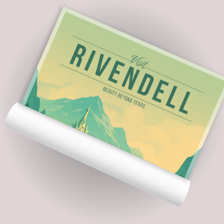 Rivendell Travel Poster