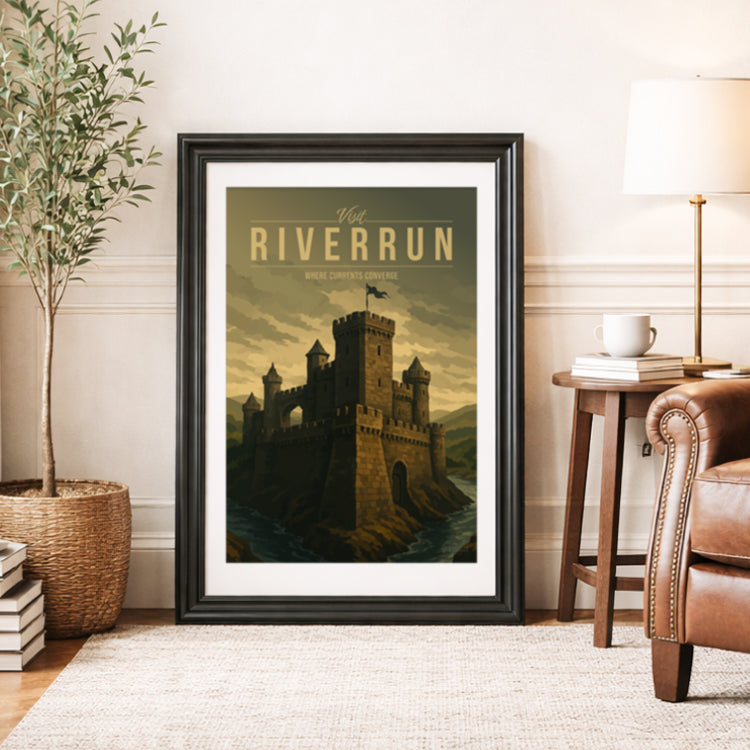 Riverrun Travel Poster