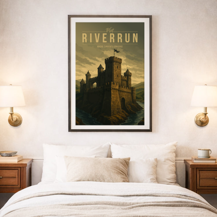 Riverrun Travel Poster