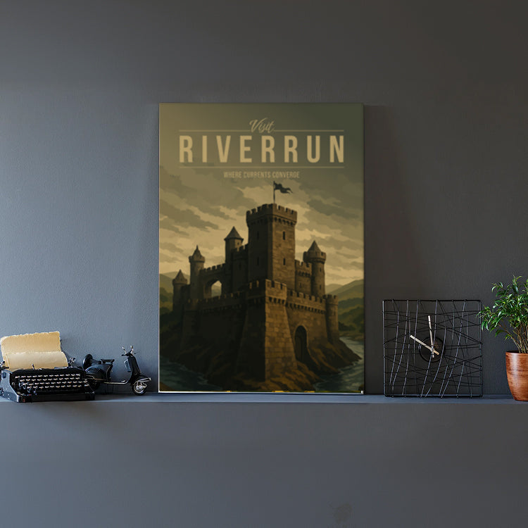Riverrun Travel Poster