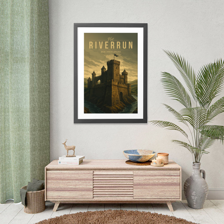 Riverrun Travel Poster