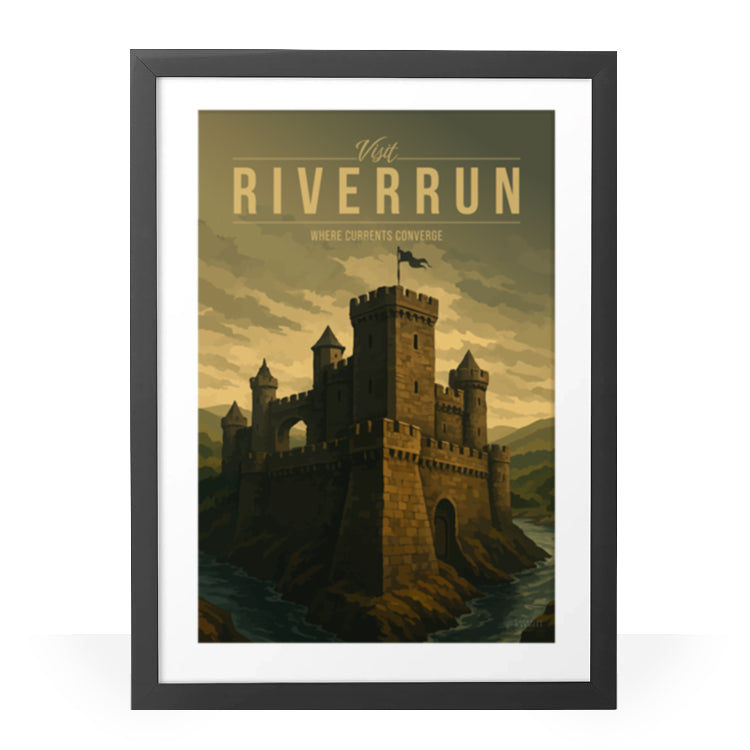 Riverrun Travel Poster