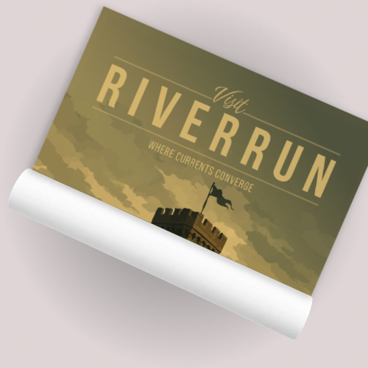Riverrun Travel Poster