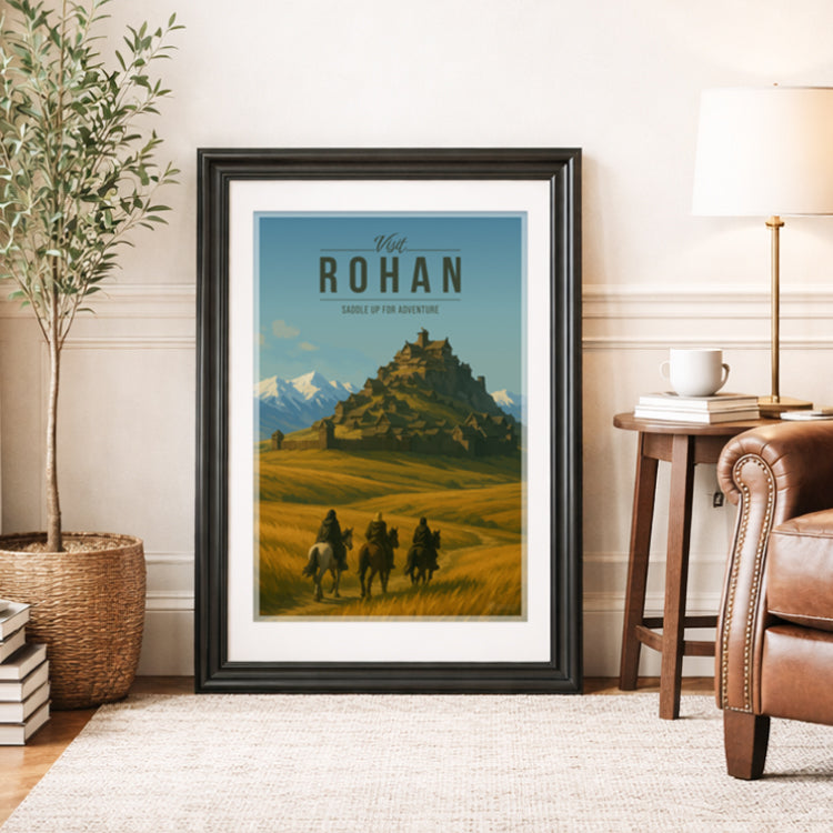 Rohan Travel Poster