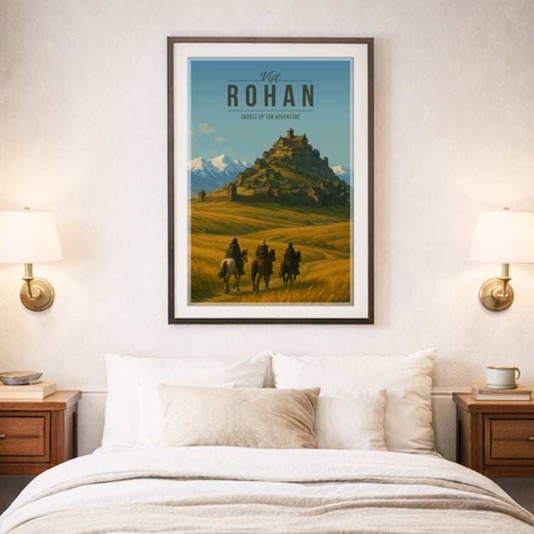 Rohan Travel Poster
