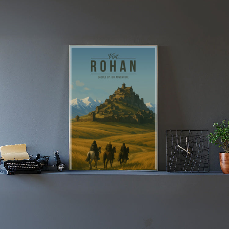 Rohan Travel Poster
