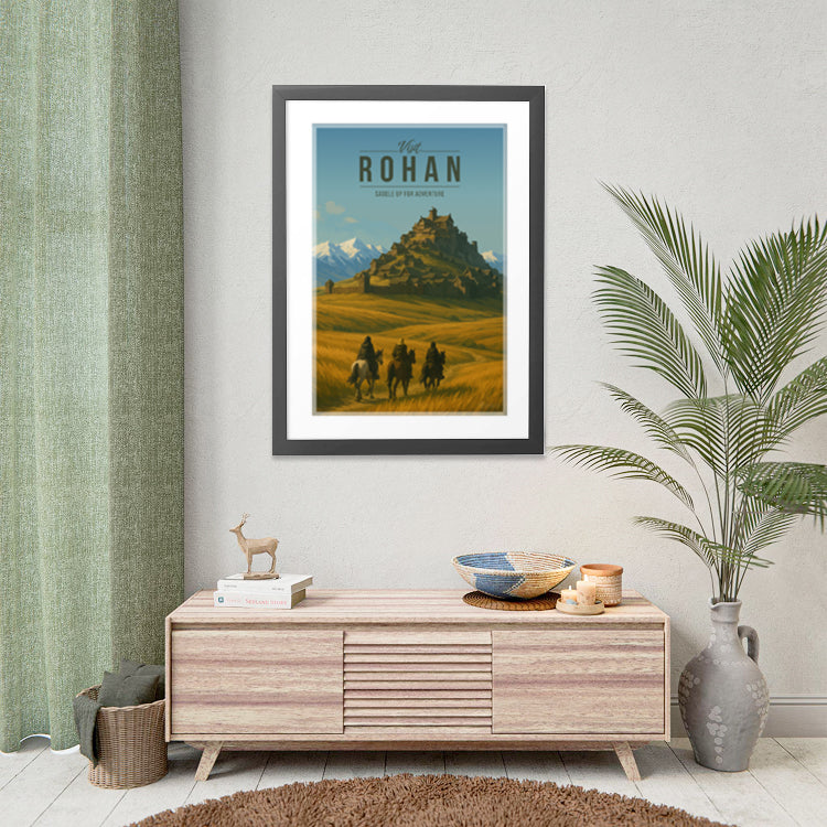 Rohan Travel Poster