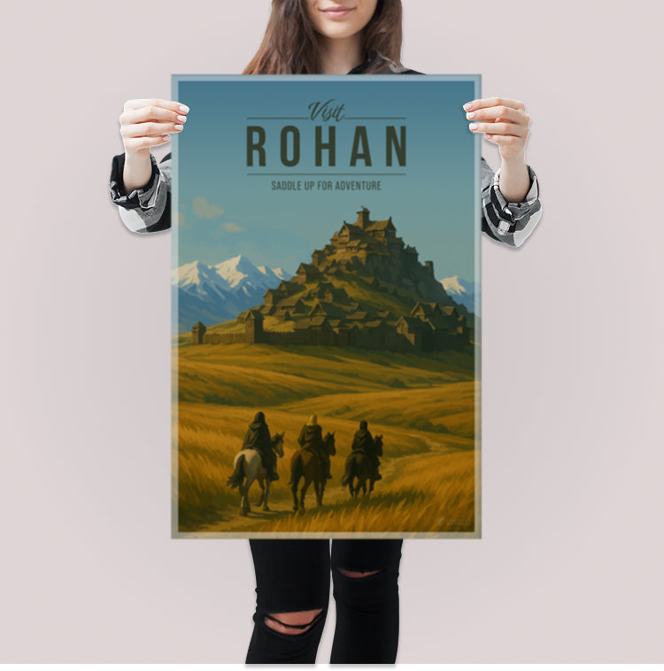Rohan Travel Poster
