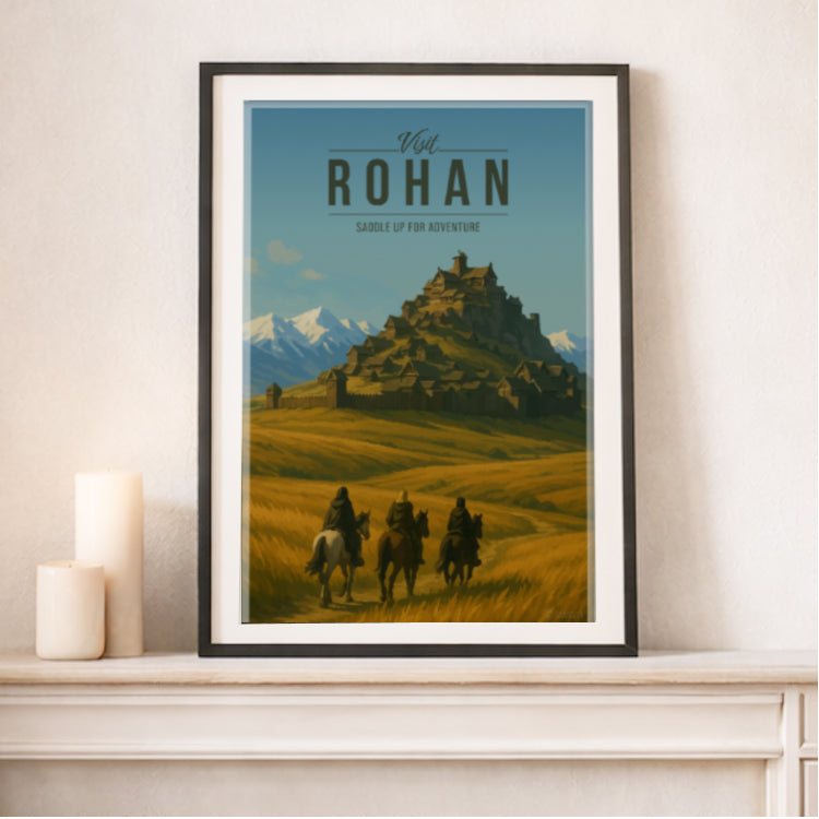 Rohan Travel Poster