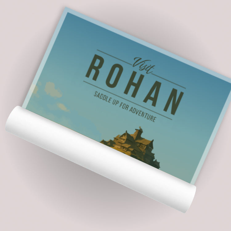 Rohan Travel Poster