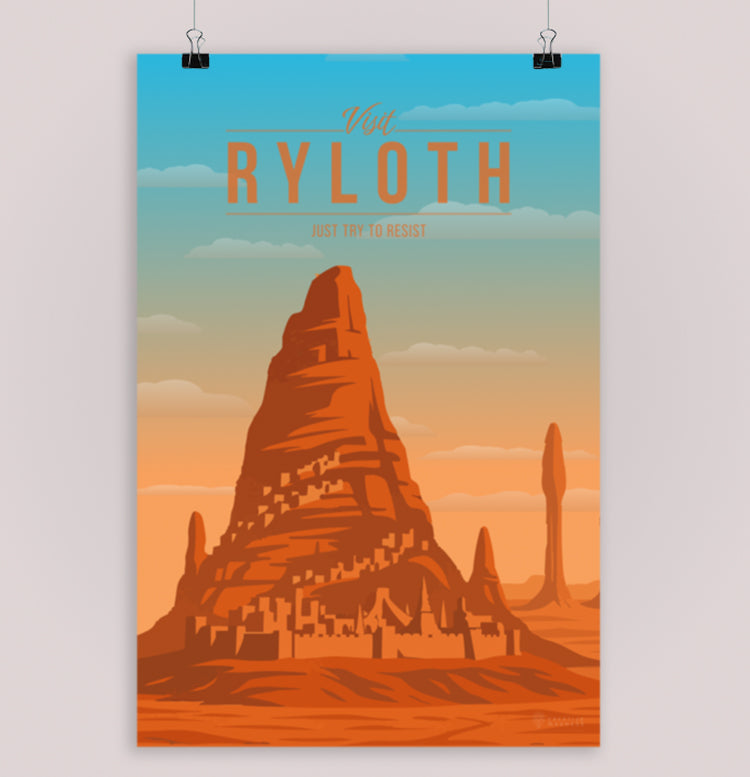 Ryloth Travel Poster