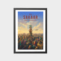 sakaar-gray-bg-framed