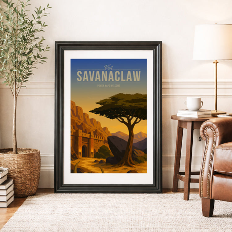 Savanaclaw Travel Poster